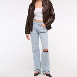 Abercrombie and Fitch Low Rise Baggy Jean